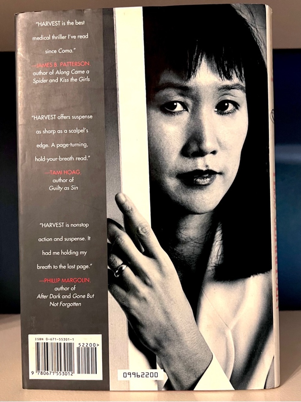 Tess Gerritsen - Harvest - First Edition 1996 Hardcover Book - Picture 8 of 8